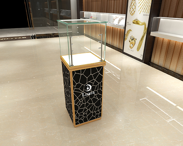 珠寶精品柜陳列柜A款-4號(hào)花紋