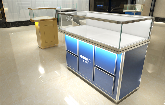 手表展示柜 玻璃手表柜 商場(chǎng)手表專(zhuān)柜