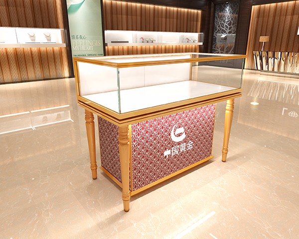 歐式珠寶展示柜,仿古展示柜,玻璃珠寶展示柜臺