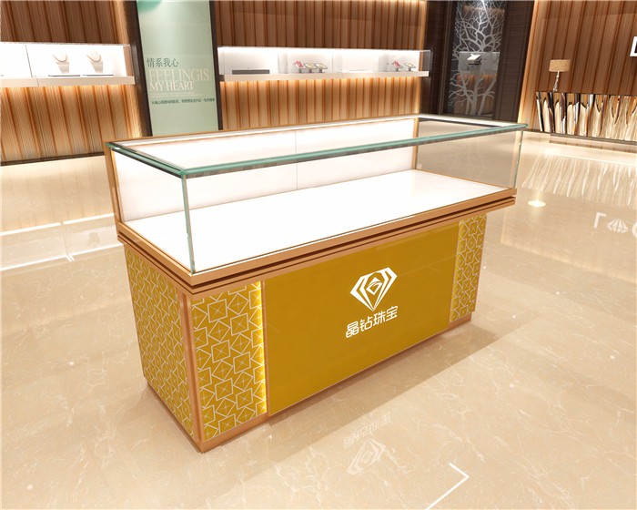 鉆石珠寶展示柜,首飾飾品柜臺(tái)