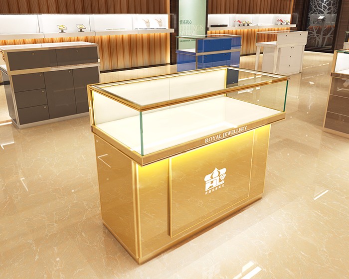 玻璃黃金展示柜,珠寶首飾展柜柜臺(tái)