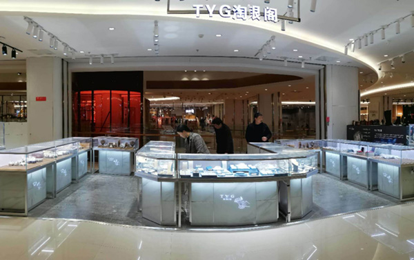 【客戶(hù)反饋】TYG淘銀閣—銀飾首飾飾品玻璃展示柜