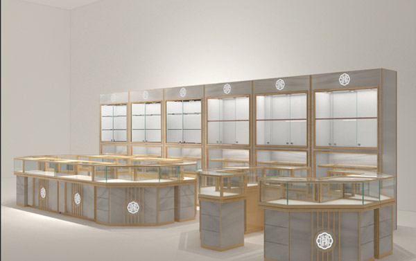 關(guān)于珠寶店內(nèi)的玻璃珠寶展柜定制要點